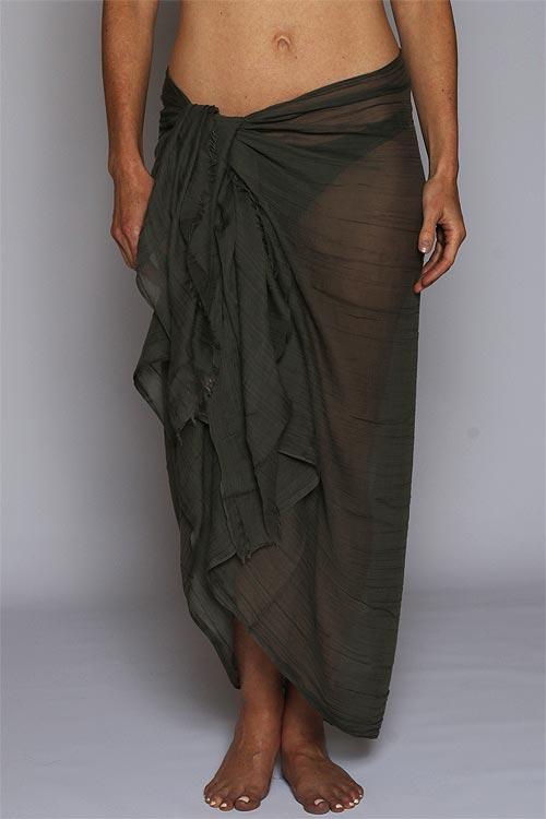 2 in 1 Sarong (Black Sands)