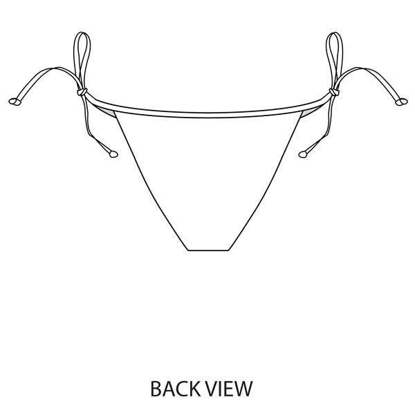 RIO TIE BIKINI BOTTOM (MODERATE COVERAGE)