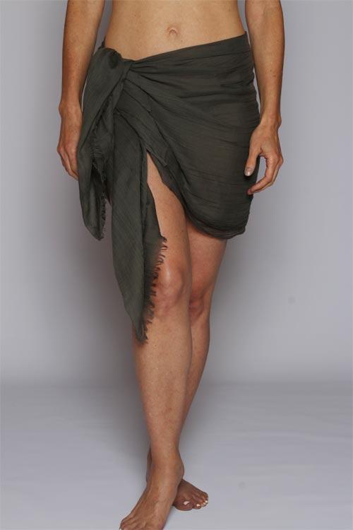 2 in 1 Sarong (Black Sands)