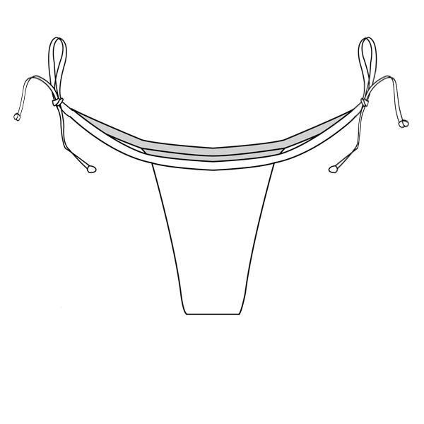 TONGA TIE THONG BIKINI BOTTOM